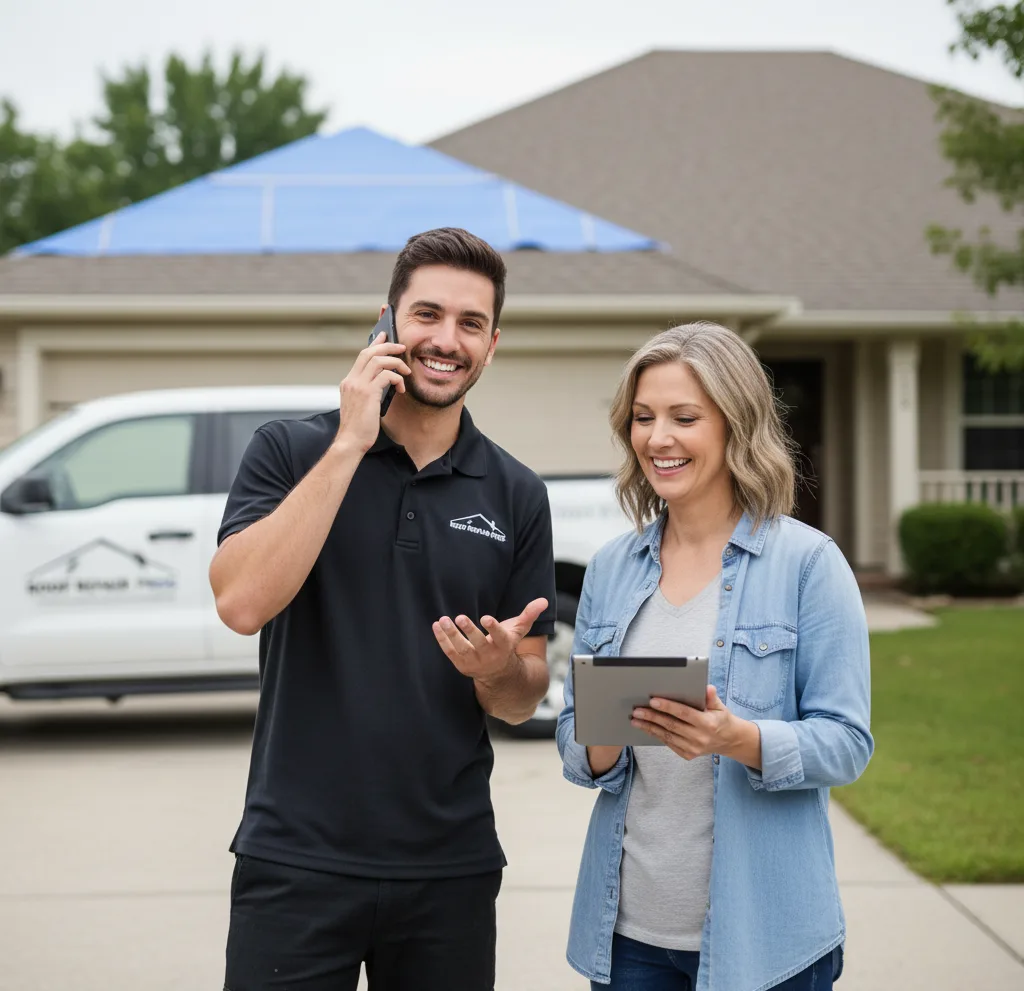 Modern Solutions Roof Repair customer support in Jones